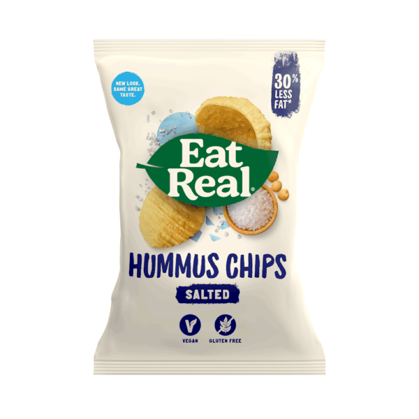 Eat Real Hummus Sea Salt 45g x 12